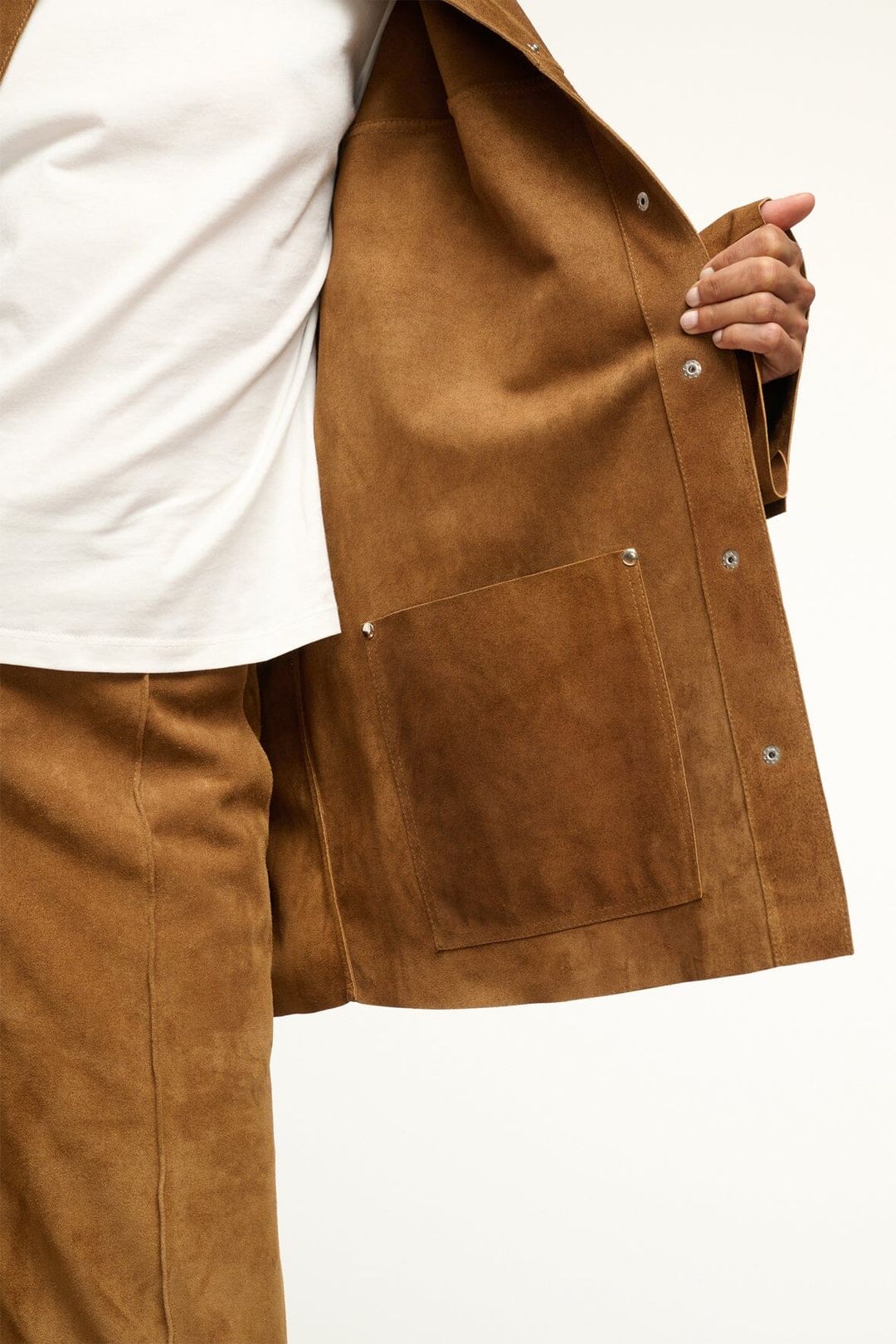 FOUNDATION JACKET | TAN SUEDE #3
