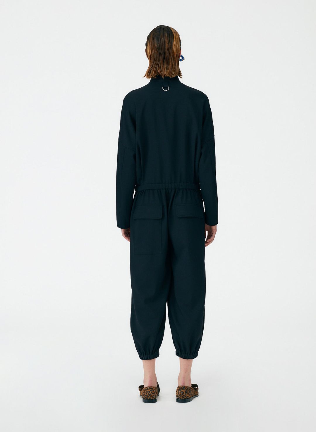 Chalky Drape Zip Up Jumpsuit #11