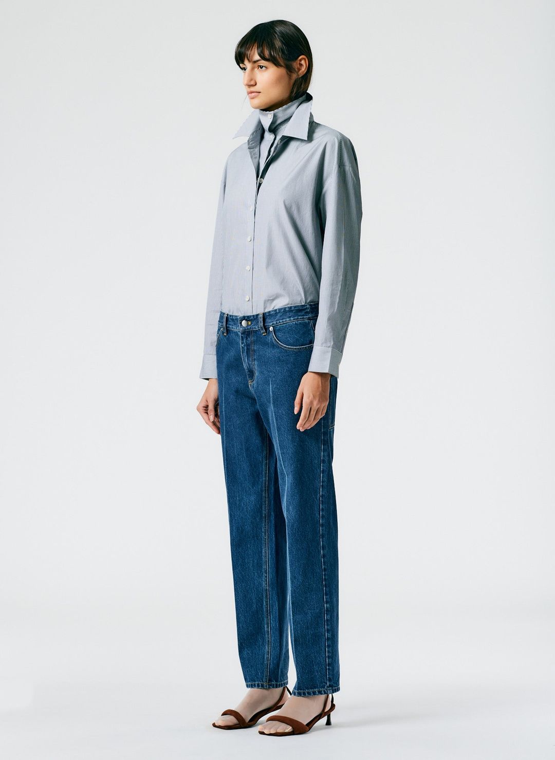 Medium Stone Wash Denim Elfie Jean #8
