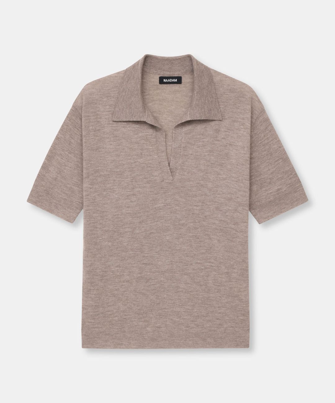 Fancy Cashmere Short Sleeve Polo #14