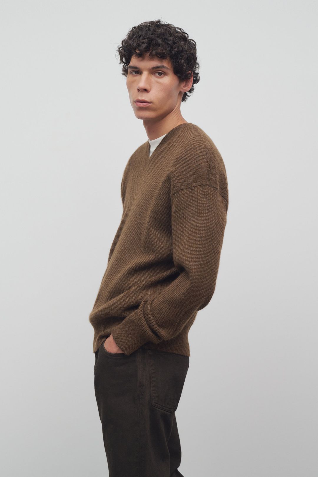 Thayer Sweater in Cashmere and Silk #4