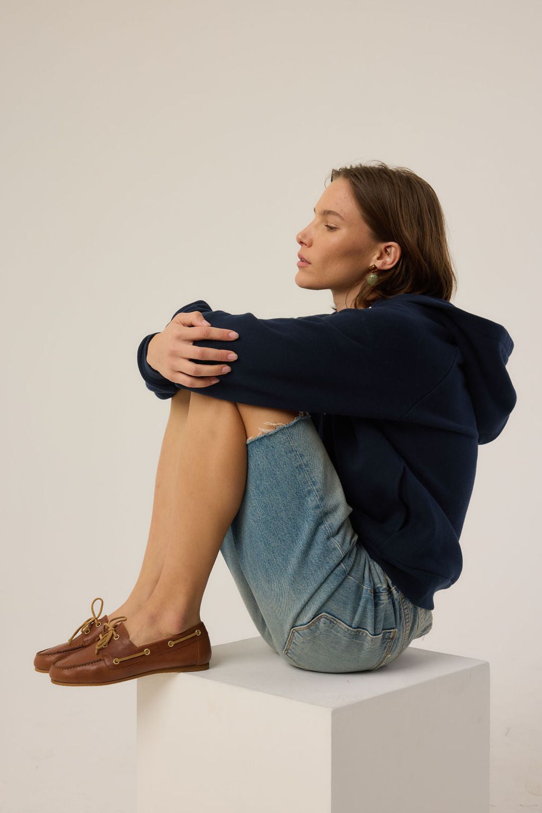 The Boat Loafer in Brown #5