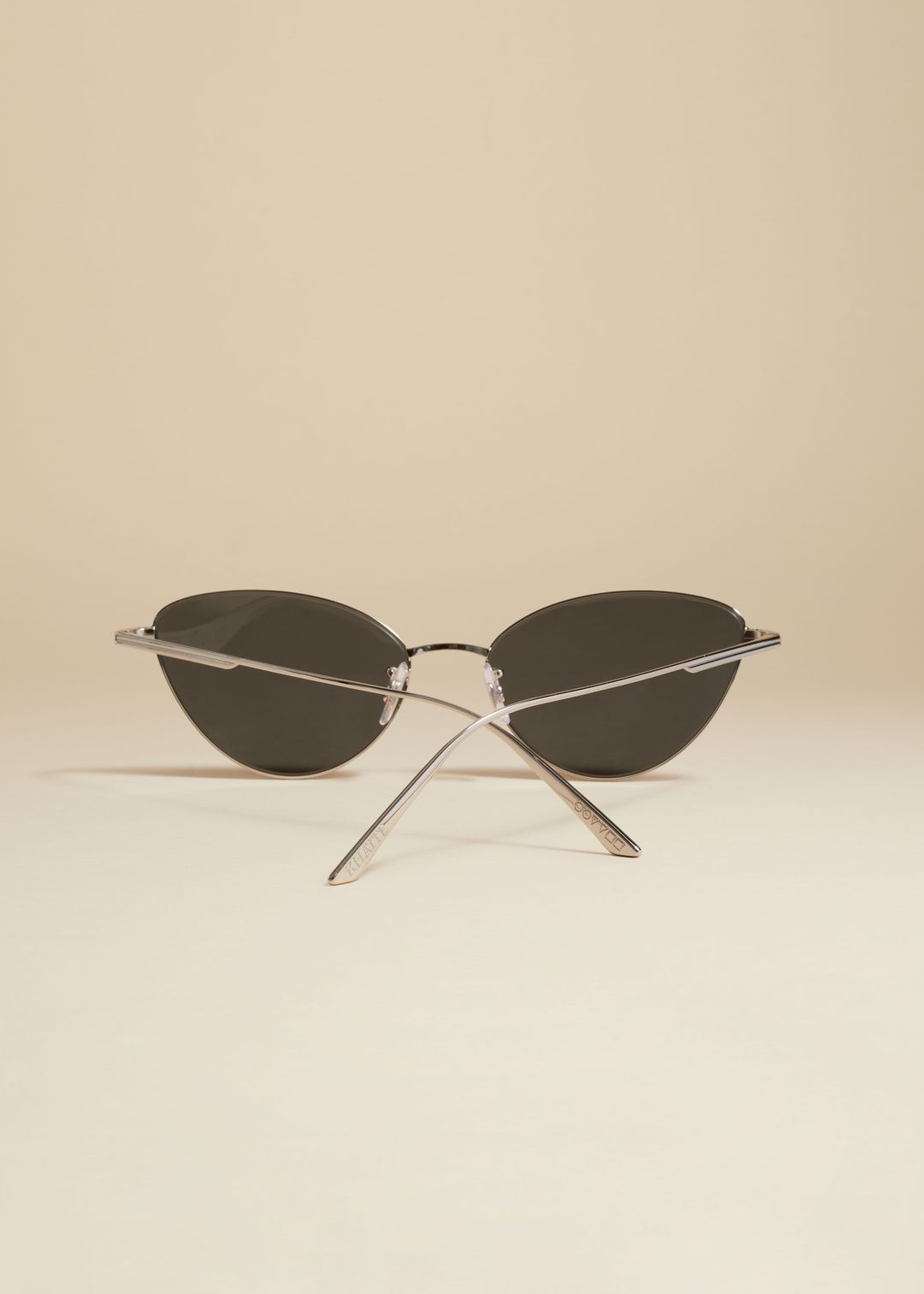 The KHAITE x Oliver Peoples 1998C in Silver and Grey #3