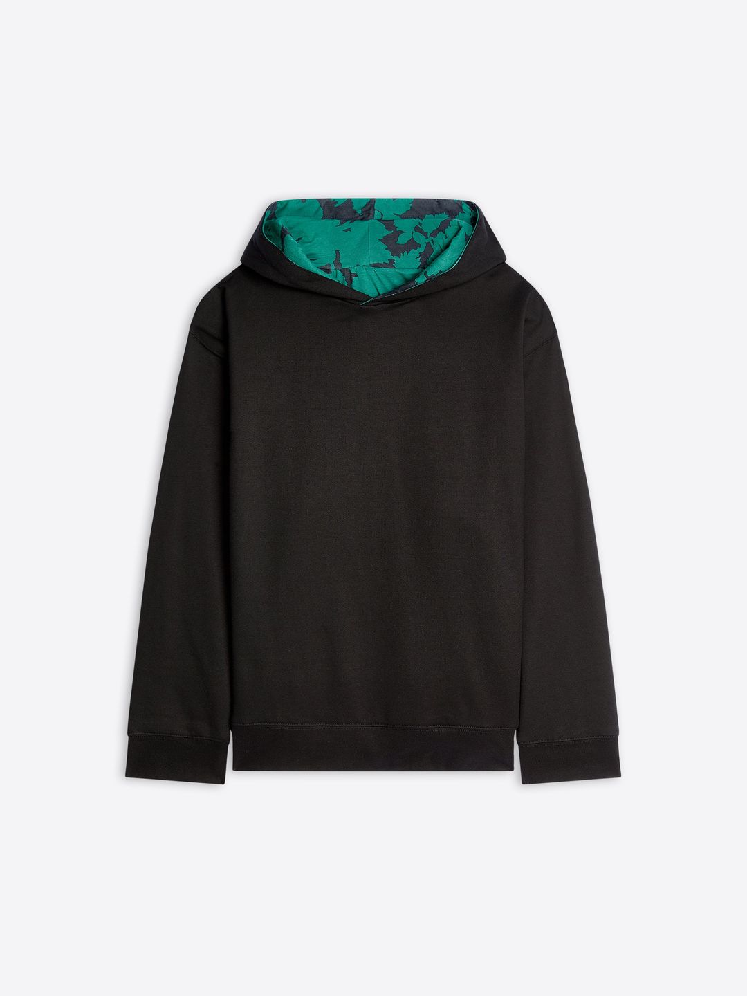 Reversible cotton hoodie