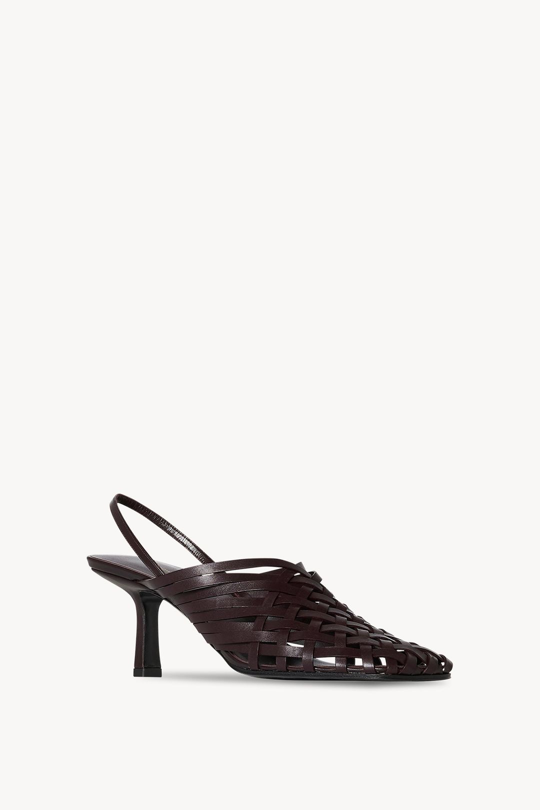 Woven Mule in Leather #2