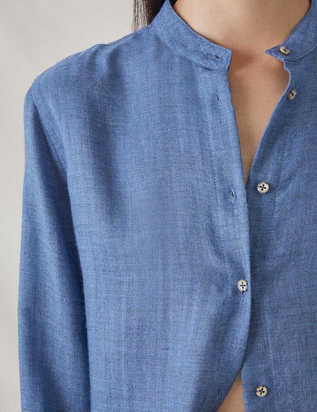 The Everyday Shirt in Silk Cashmere #15