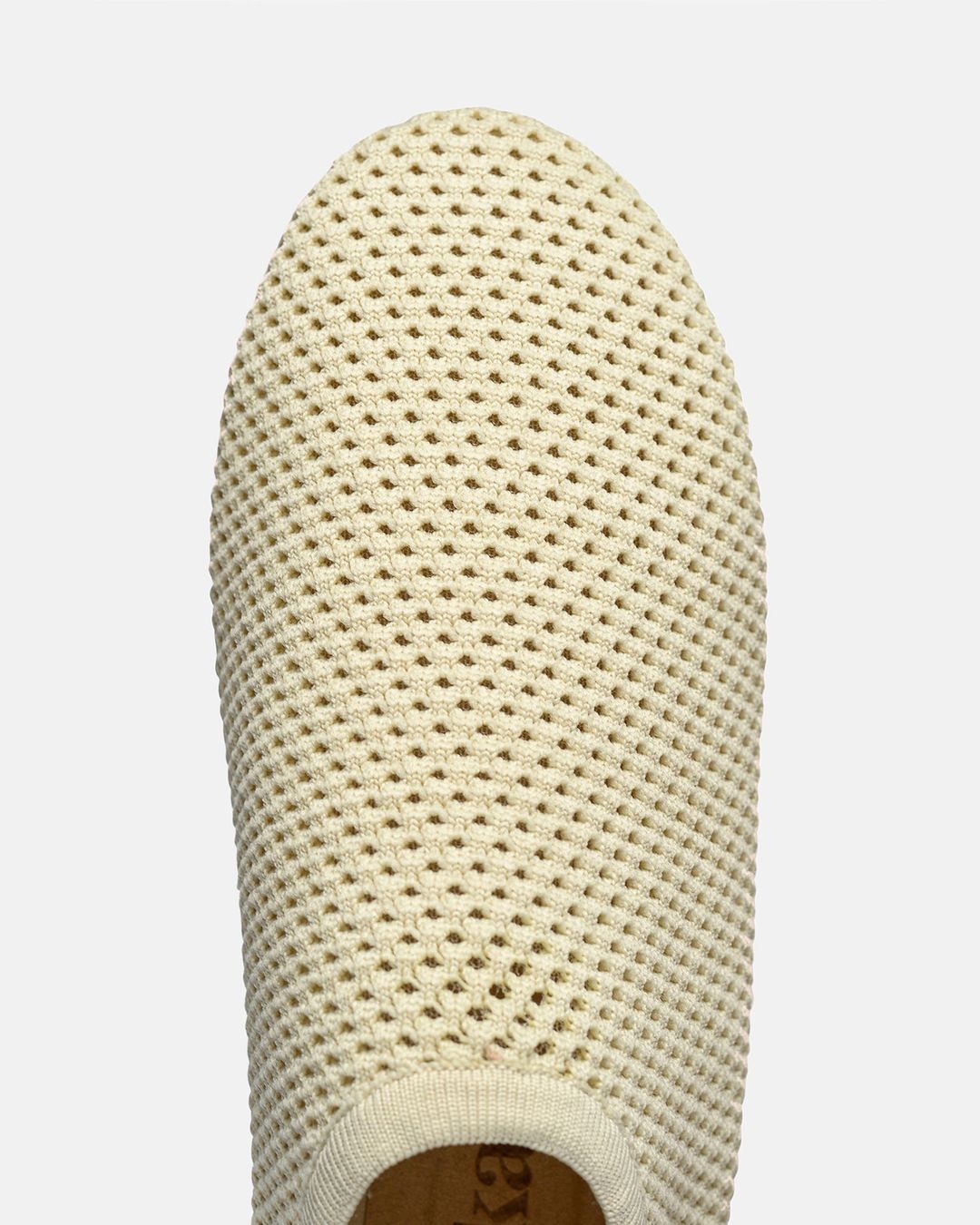 Maris Rounded Toe - Mesh-Knit Round-Toe Slip On Shoes - Sand Mesh #4