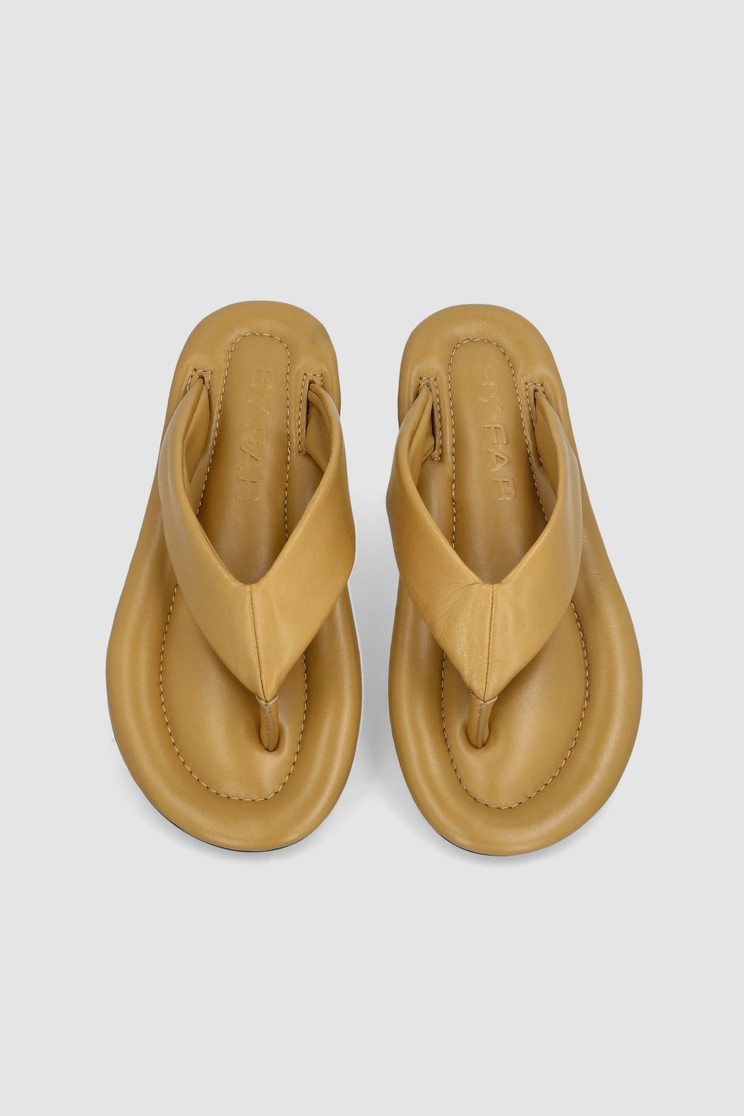 Dasha Cumin Lamb Nappa Leather Flip-Flop Sandal #4