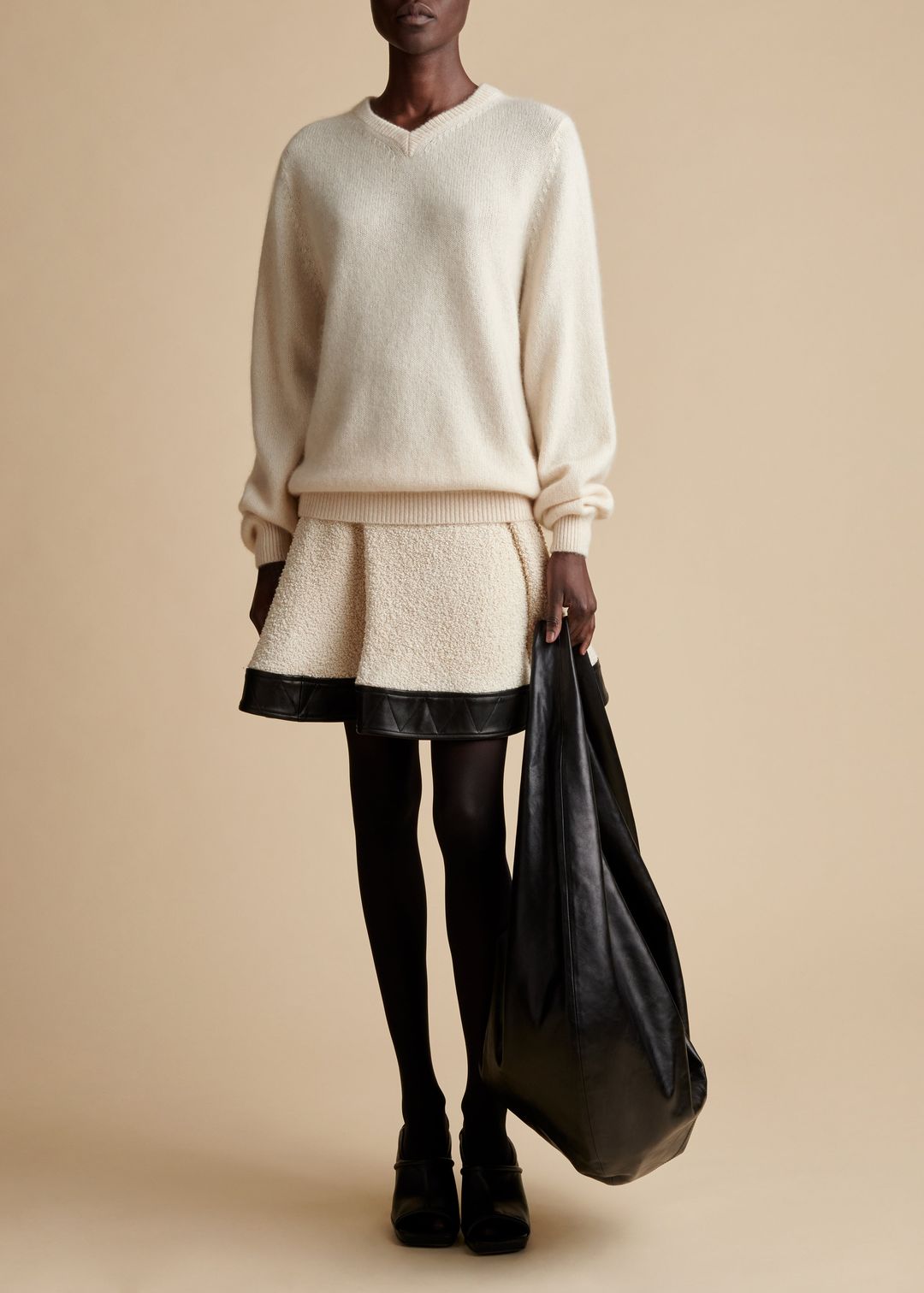 The Waverly Sweater in Magnolia