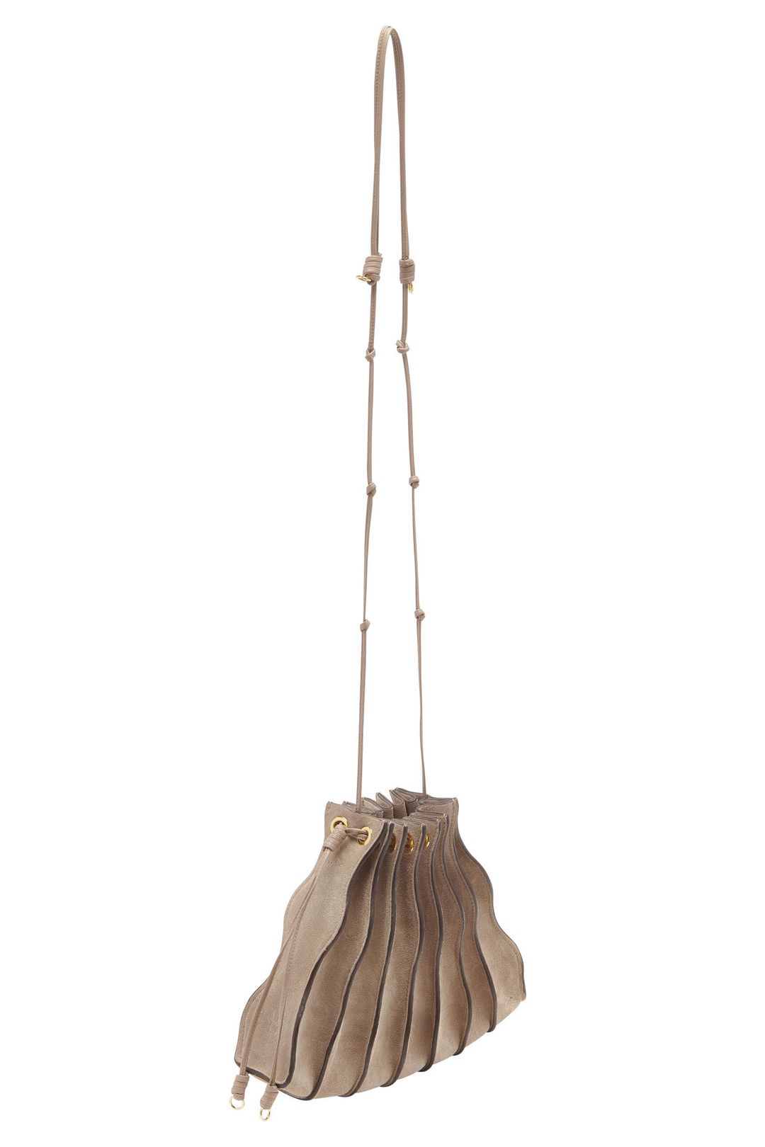Adria Small Pleated Wave Bag - Mica #3
