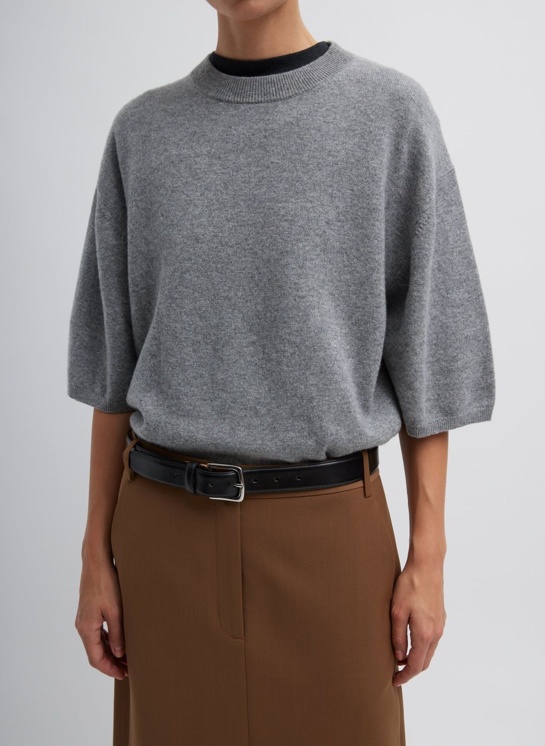 Washable Cashmere Oversized Easy T-Shirt #2
