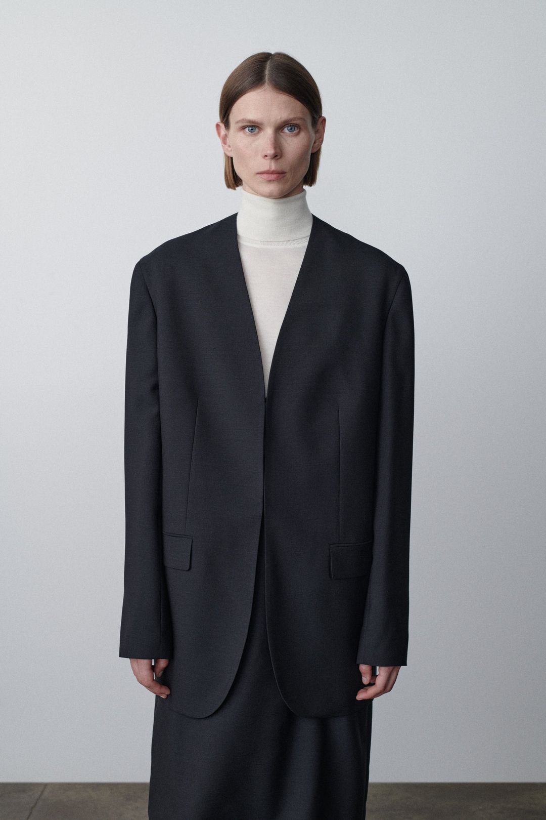 Fie Jacket in Virgin Wool and Mohair #3