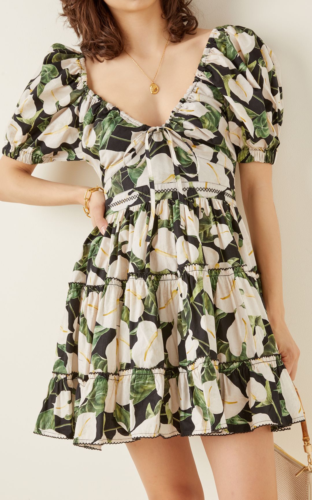 Floral Tiered Dress #3