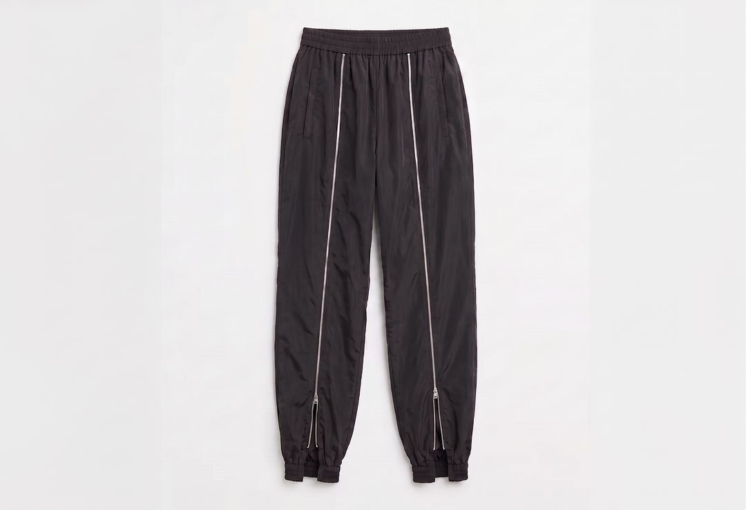 Nylon Zipper Jogger