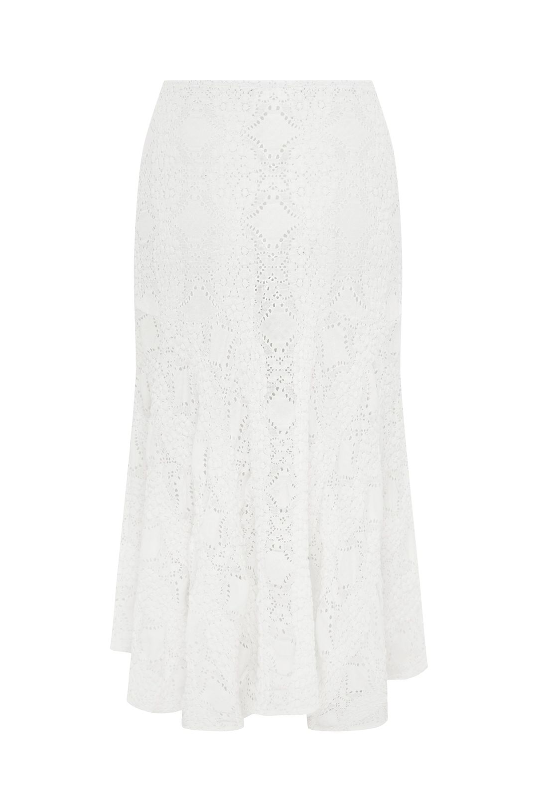 Maeve Midi Skirt | White #8