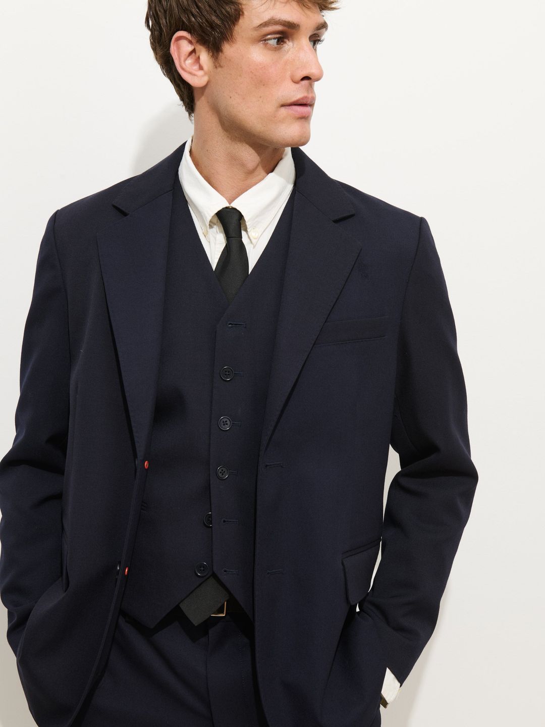 Cooper Vest In Italian Wool #5