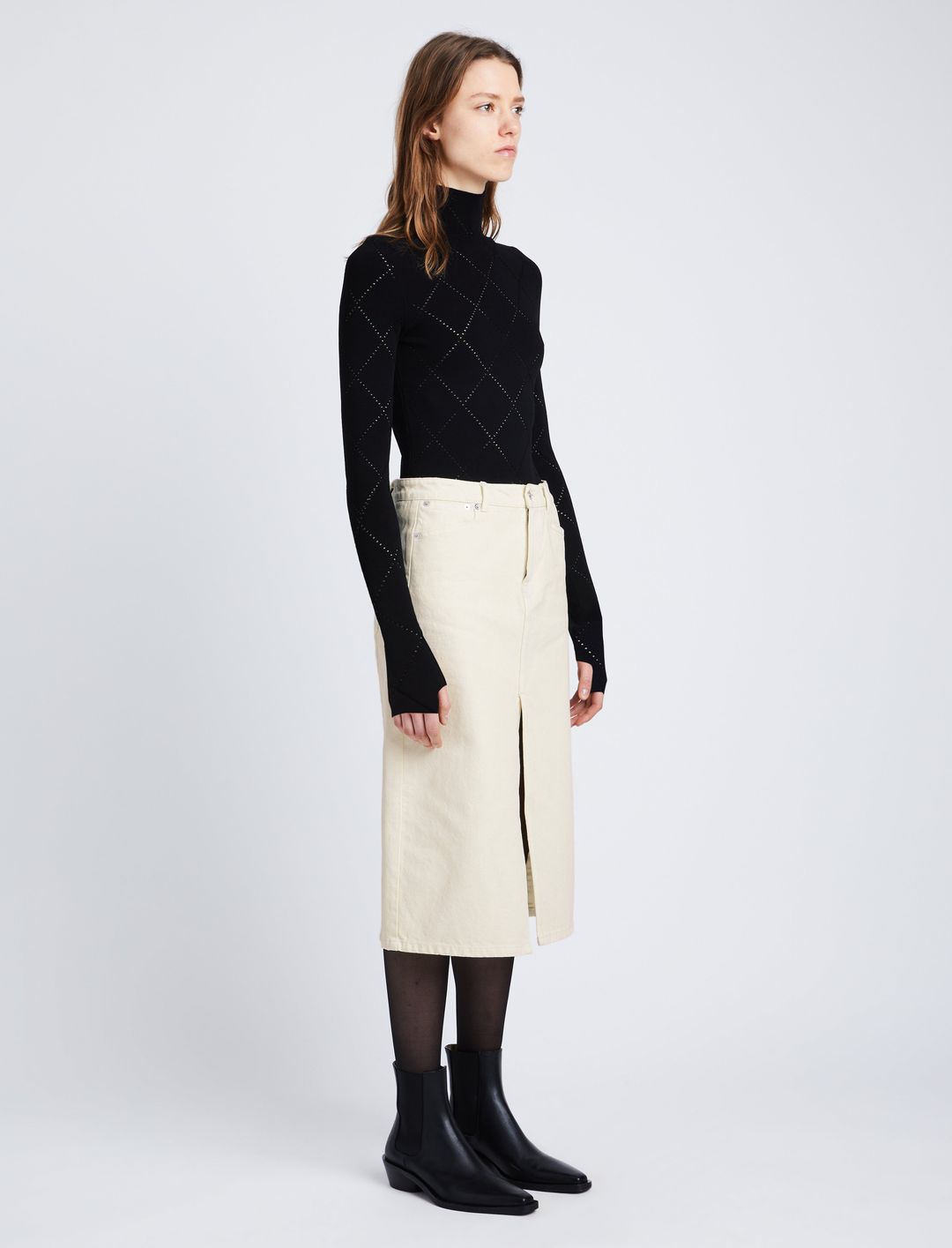 Sloan Denim Skirt #3