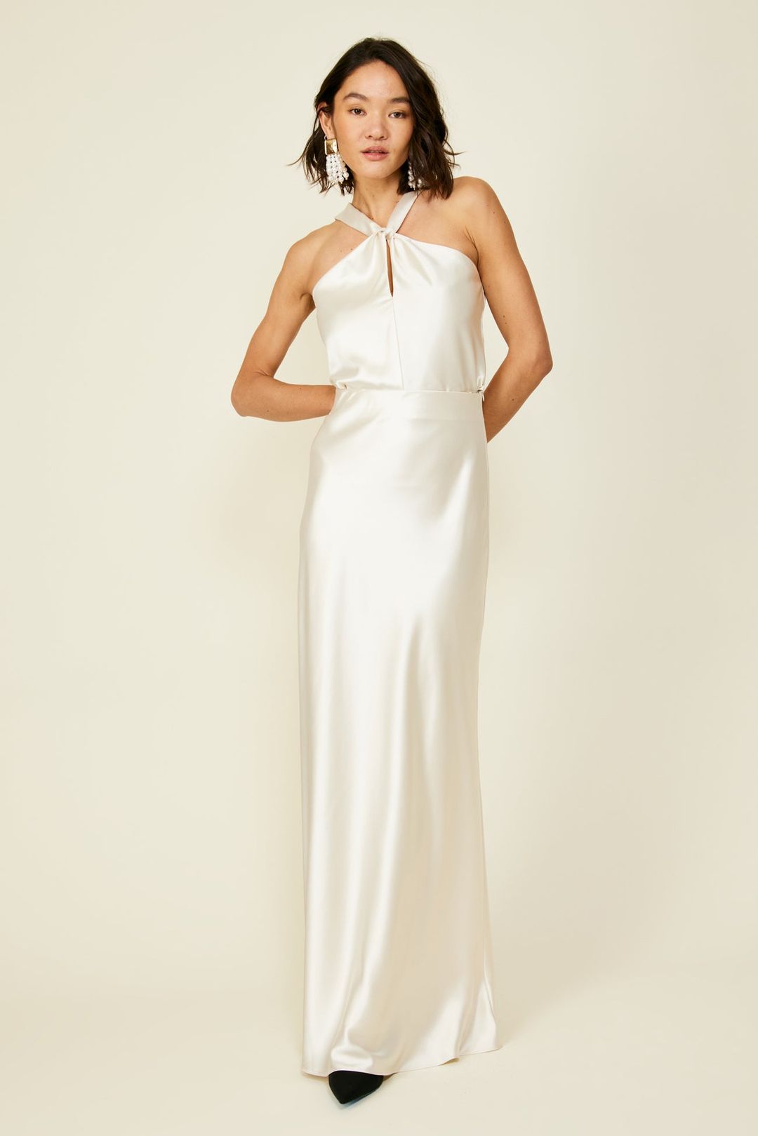 Dreamer Halter Top ( Ivory