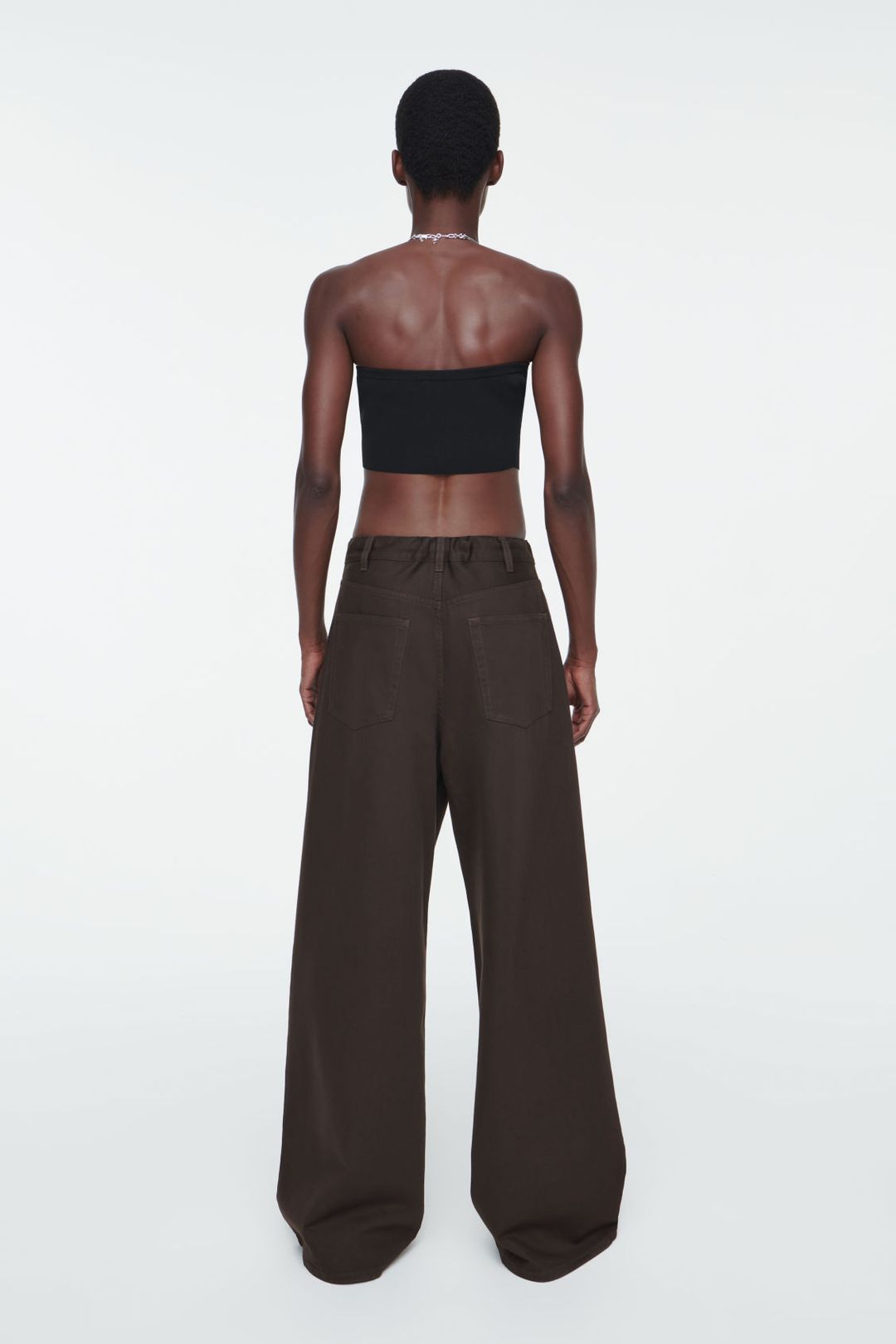 WIDE-LEG DRAWSTRING PANTS #3