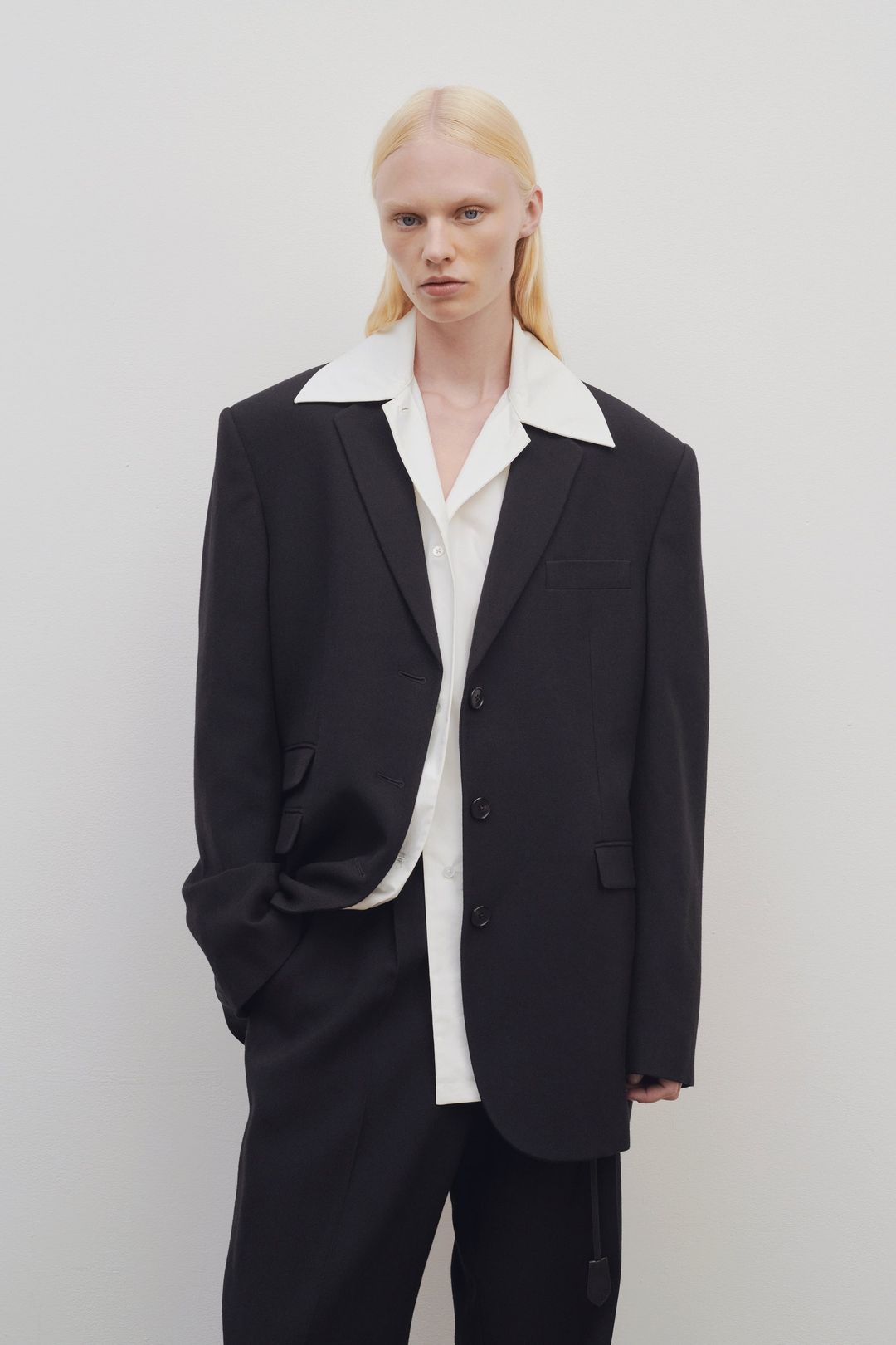 Ule Jacket in Viscose and Virgin Wool #3