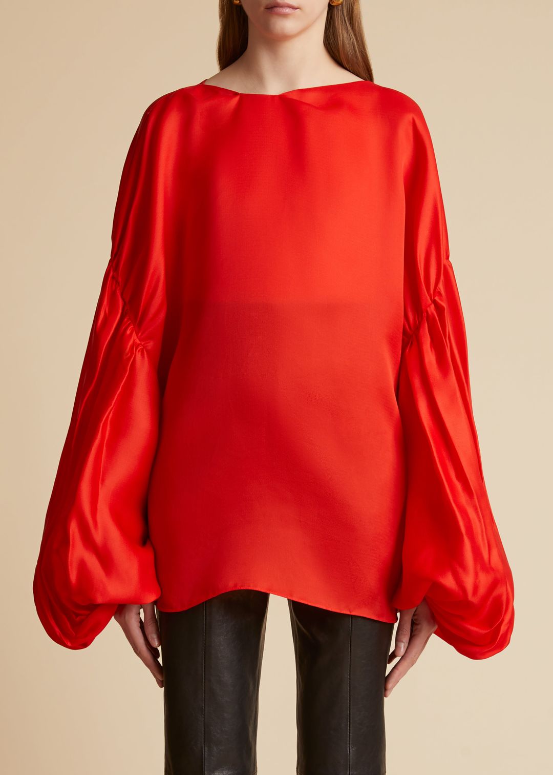 Quico Top in Fire Red #9