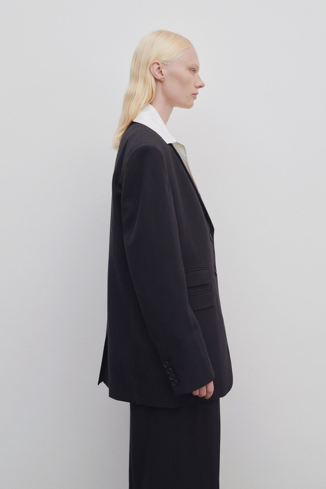 Ule Jacket in Viscose and Virgin Wool #4