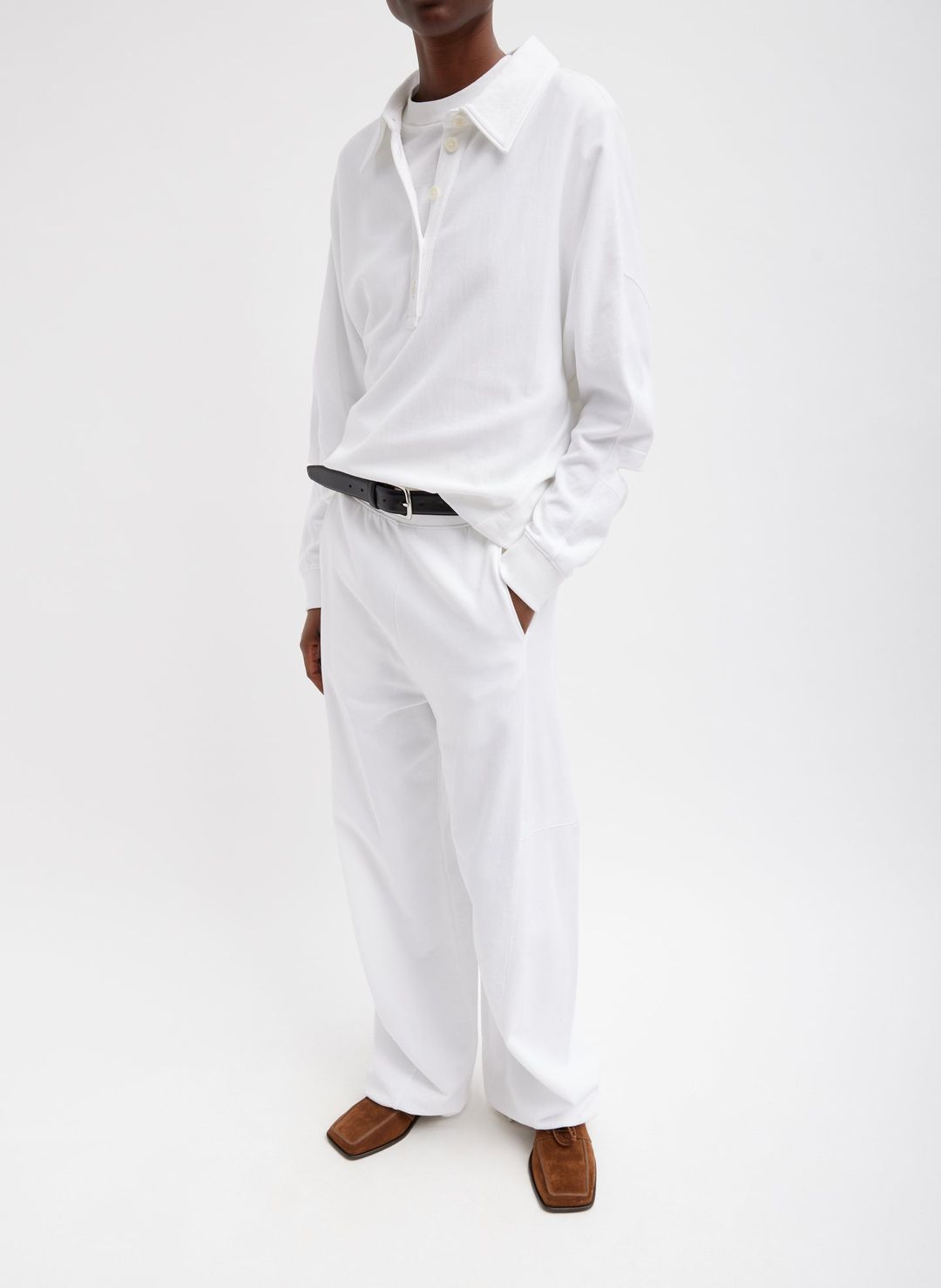 Summer Sweatshirting Polo Collar Sweatshirt #3