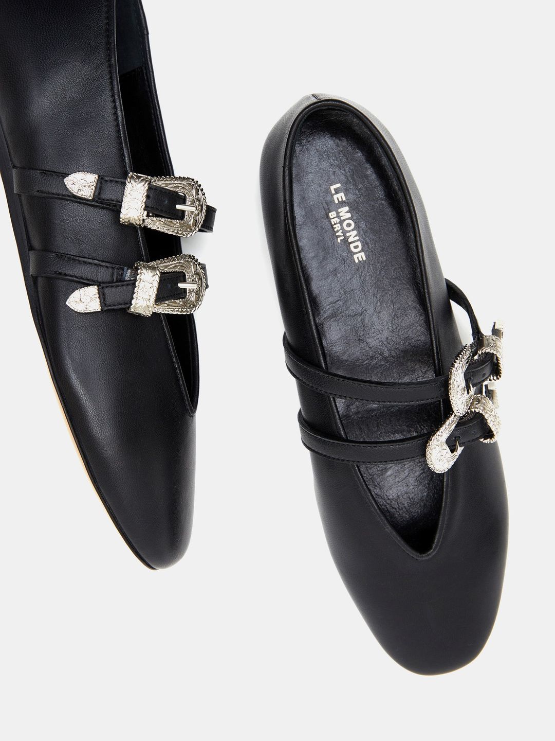 Claudia Slipper / Black Leather #3