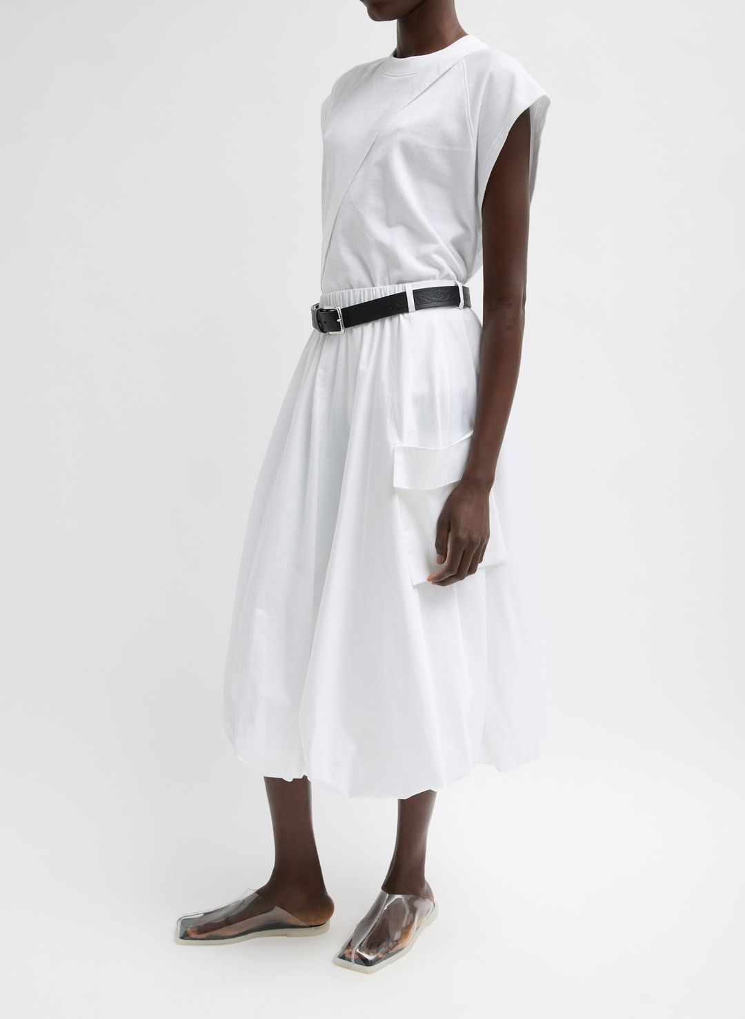 Eco Poplin Pull On Bubble Skirt #4
