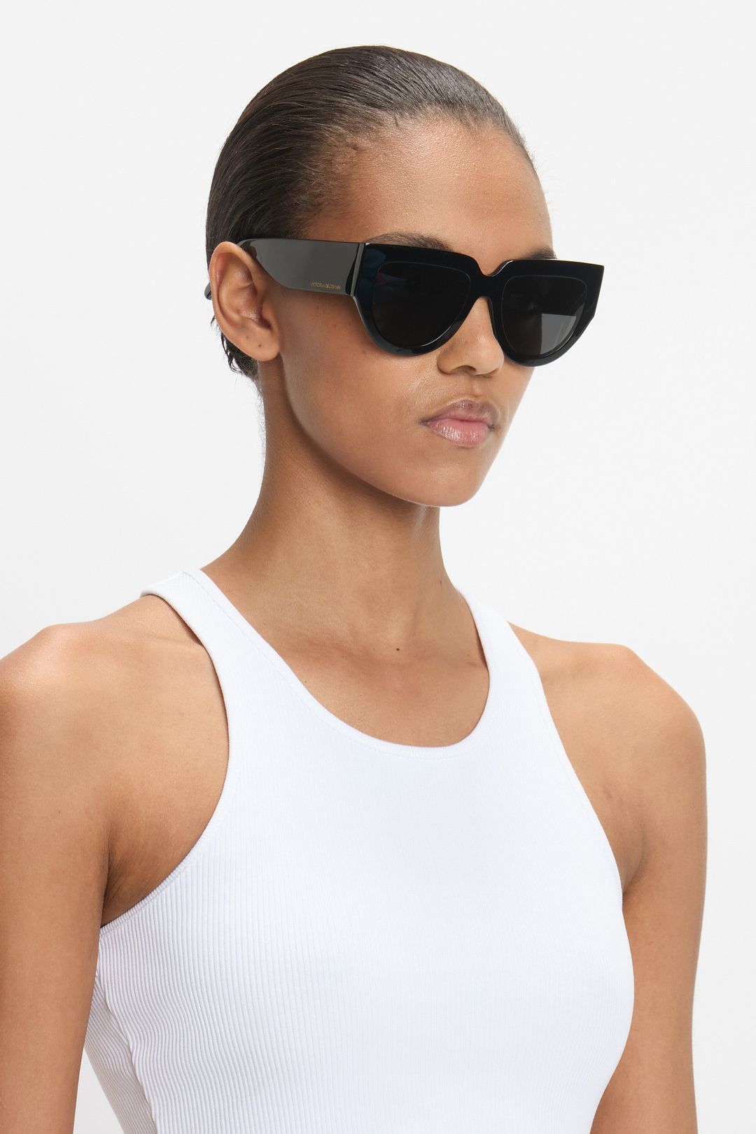 Soft Square Acetate Sunglasses In Black #7