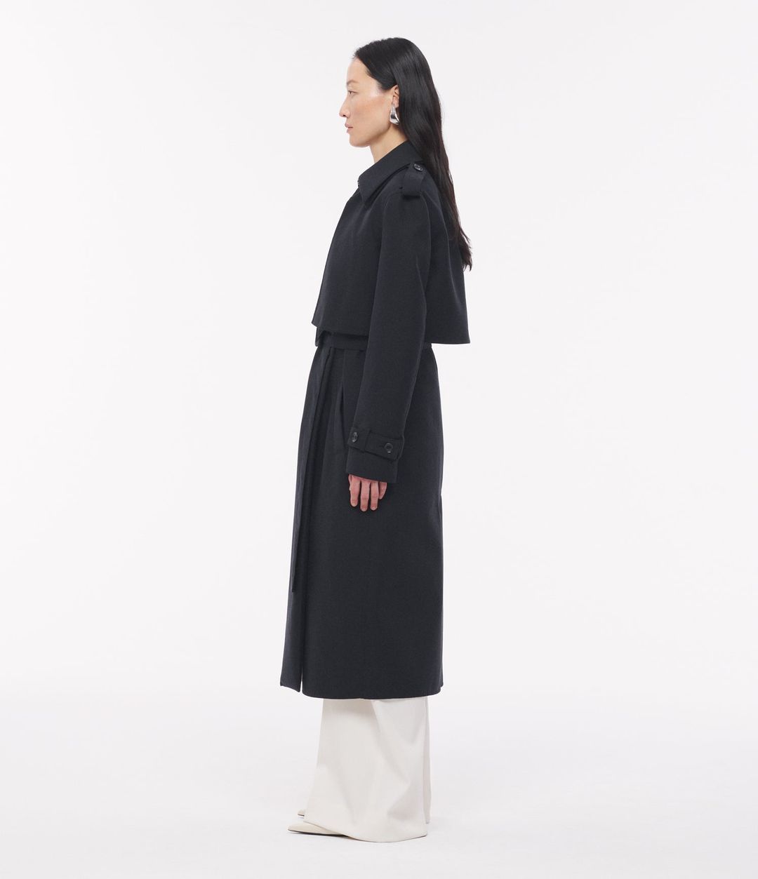 Double Face Convertible Trench - Resale | Olive/Black #6