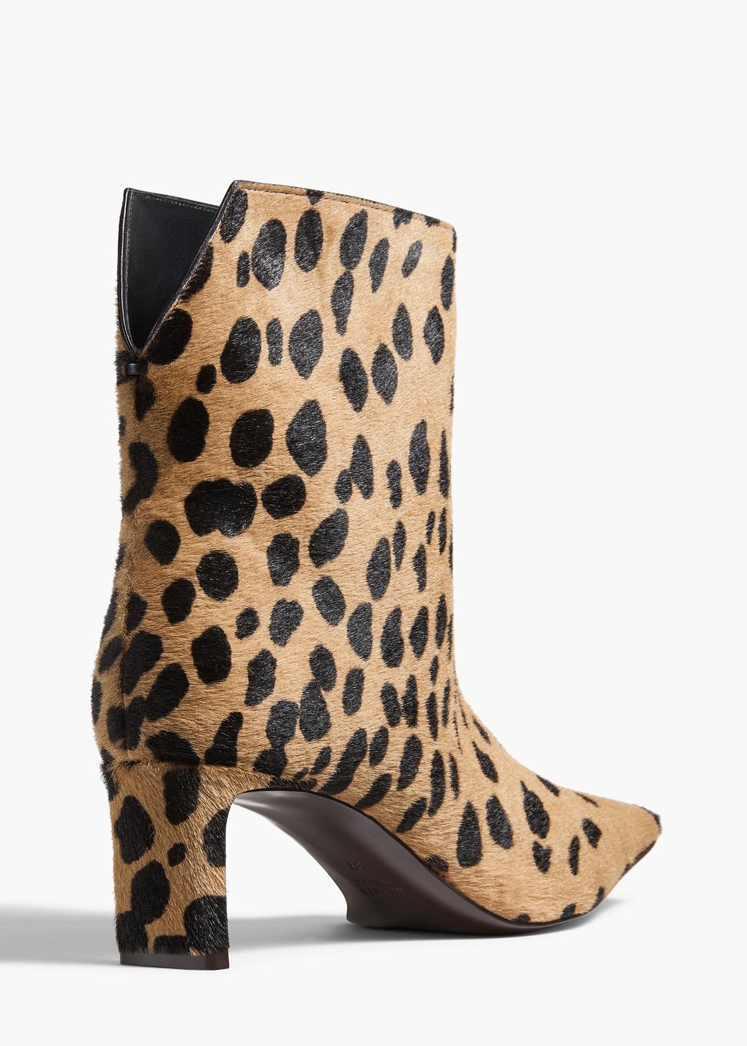 Ona Ankle Boot in Hyena Print Haircalf #3