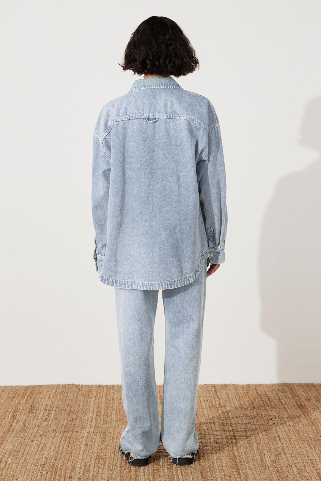 Recycled Cotton Jacket - Light Wash #5