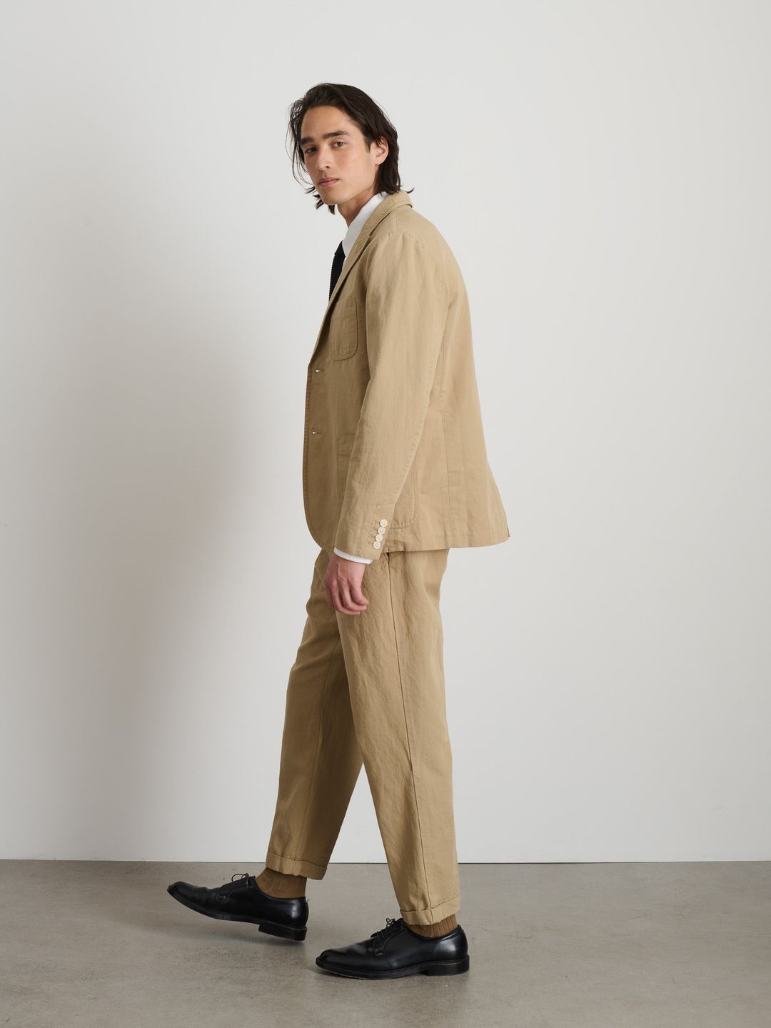 Standard Pleated Pant in Cotton Linen #6