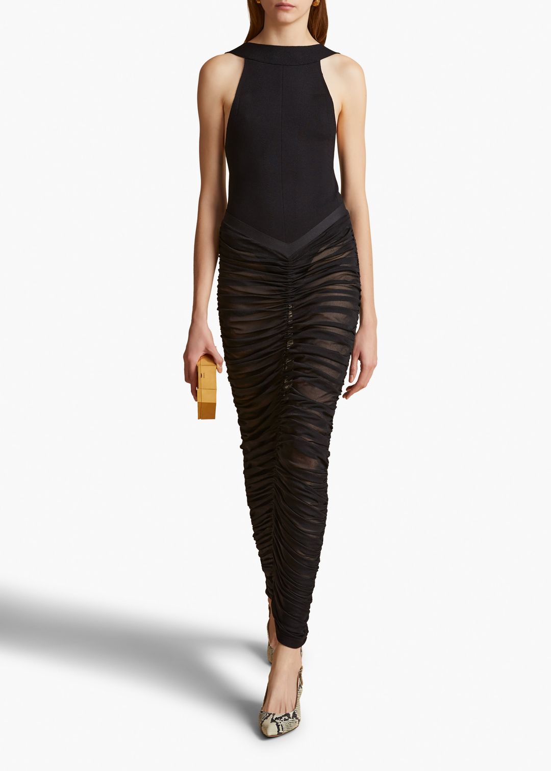 Campagna Bodysuit in Black