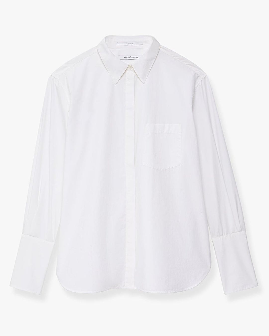 Mens Poplin Shirt | White #6