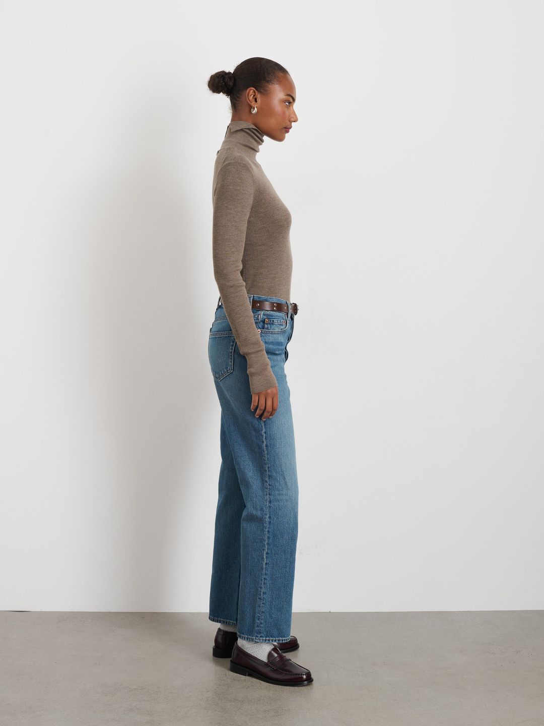 Emmaline Turtleneck In Merino Wool #4