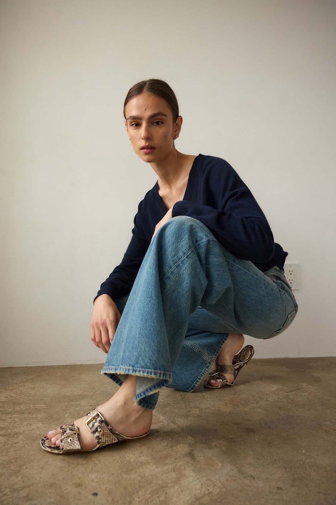 The Lax Wide in Worn Indigo