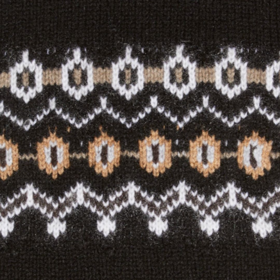 The Lance Scarf in Black Multi #5