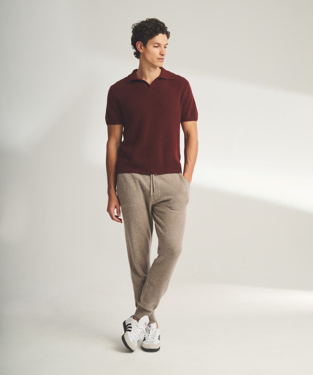 Lightweight Cashmere Short Sleeve Polo #19