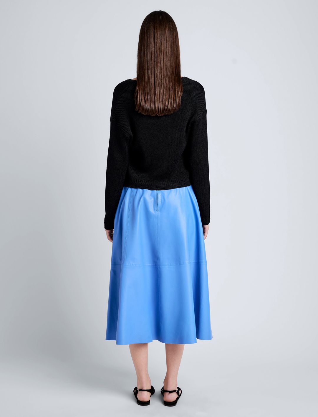 Cece Skirt in Lightweight Nappa #4
