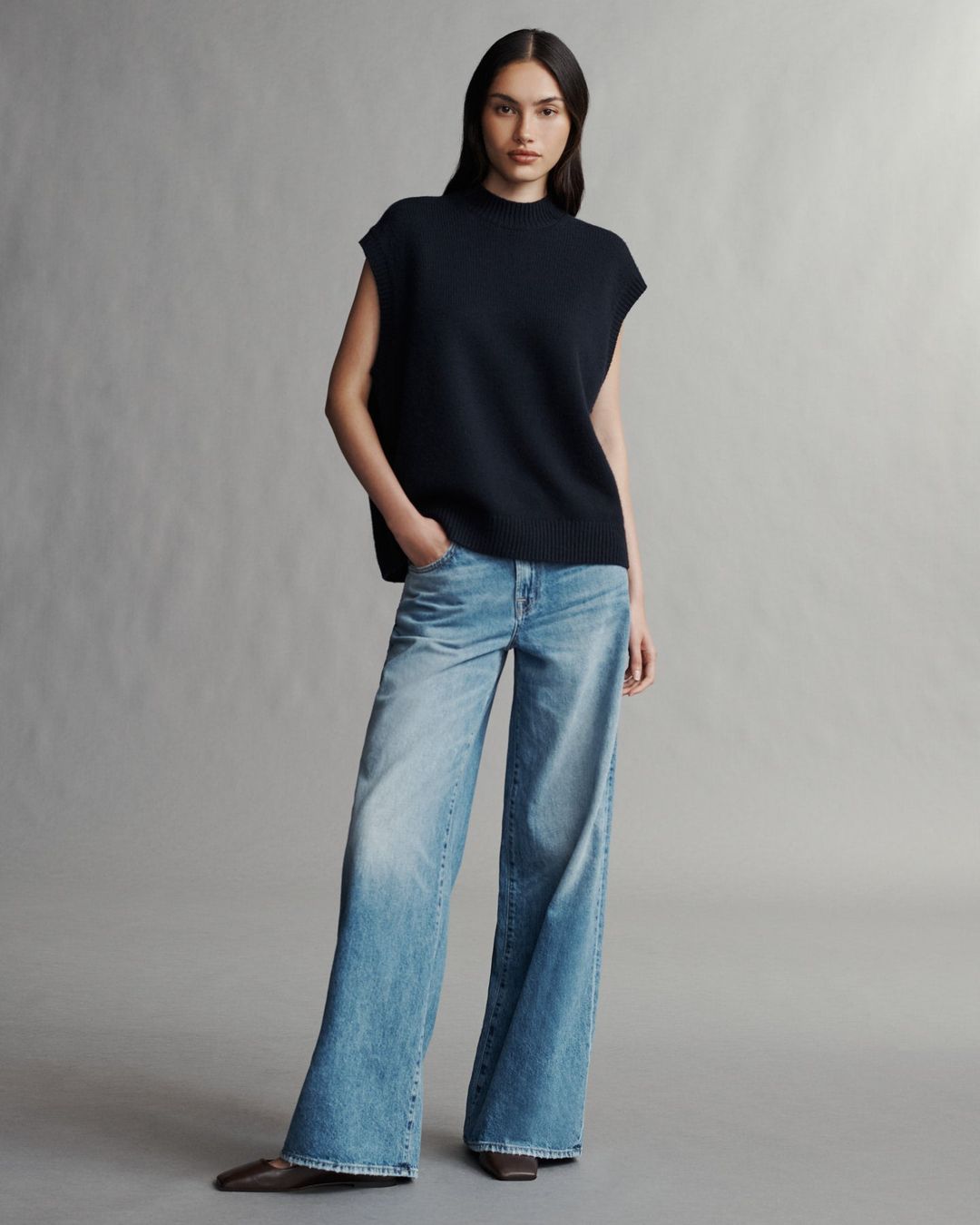 Merritt Vest in Cashmere #3