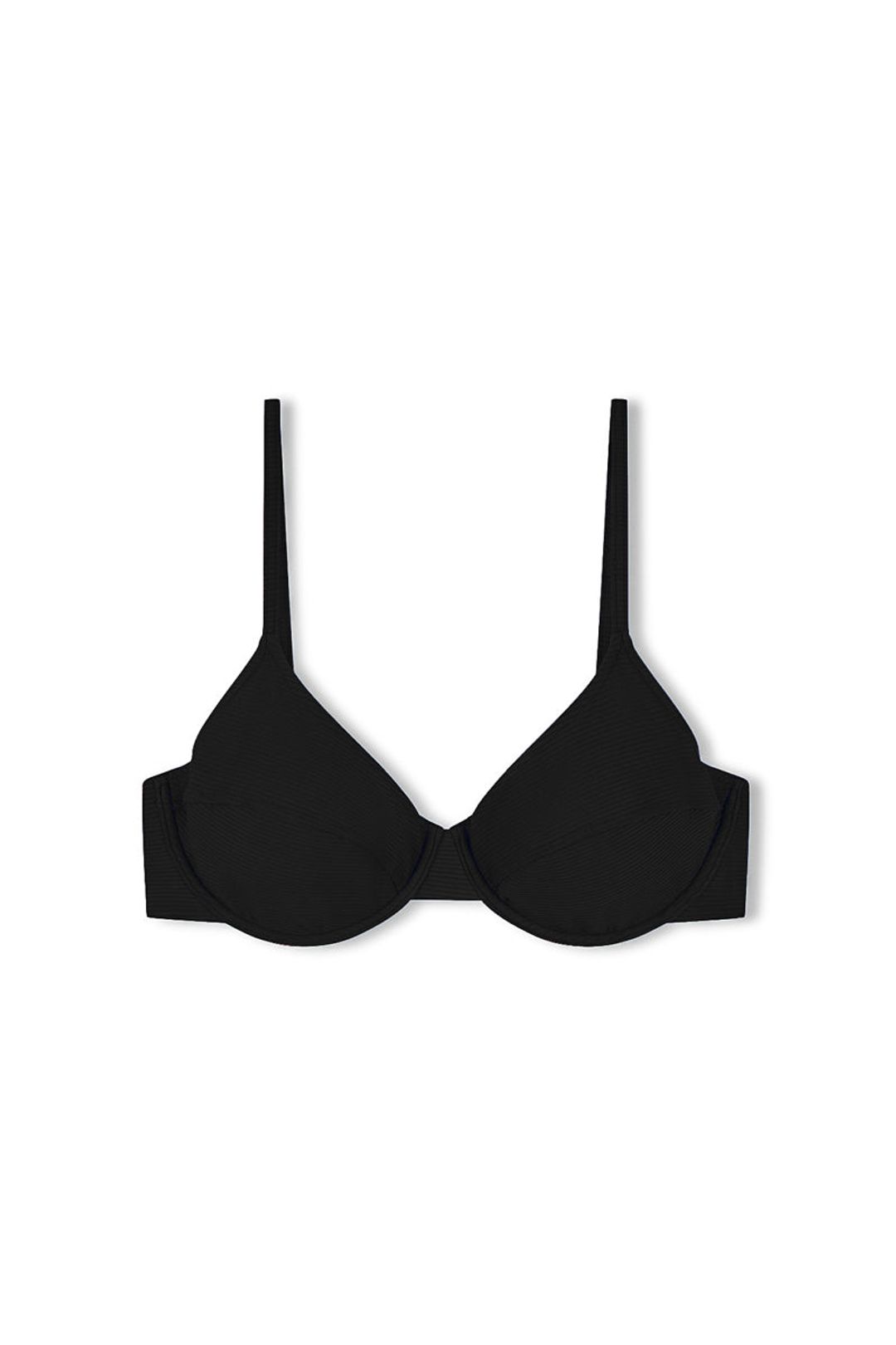 Signature Balconette Bra Cup Top - Black