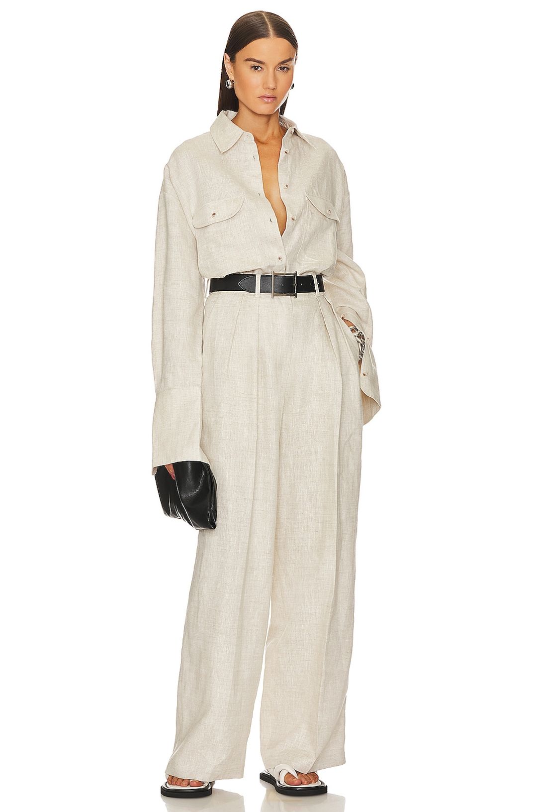 Linen Button Down Shirt #5