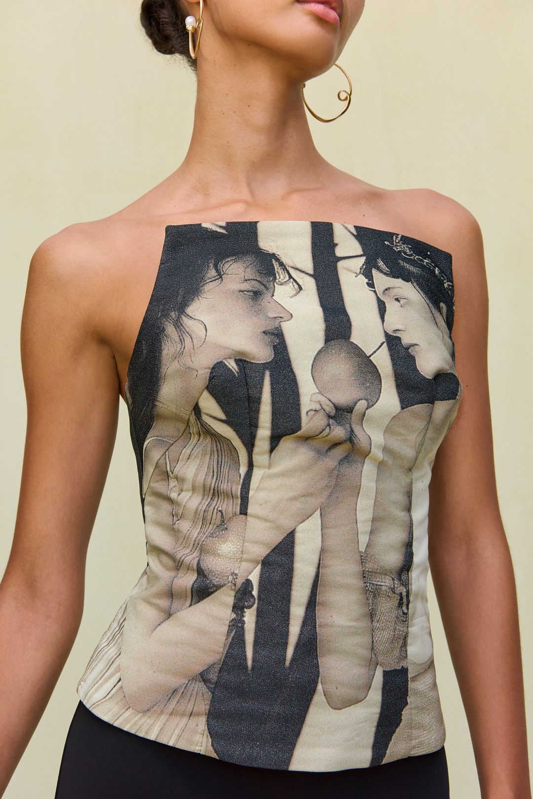 BRYCE TOP - PORTRAIT MULTI