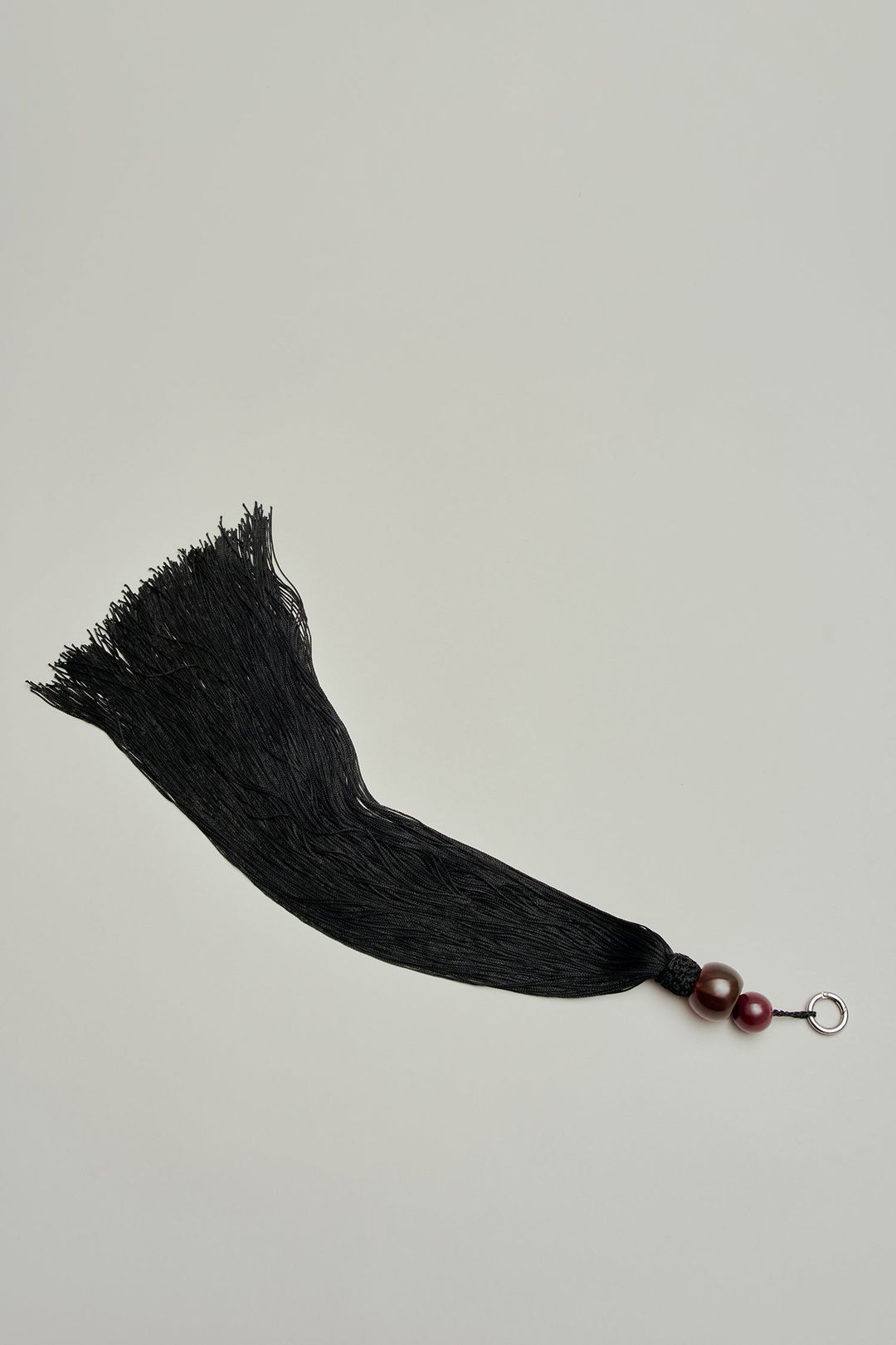 Large Cadenza Tassel in Leather and Acrylic #3