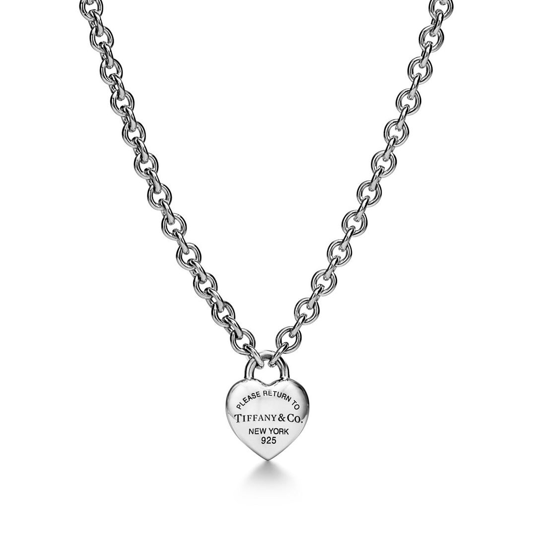 Return to Tiffany® Full Heart Toggle Pendant in Sterling Silver