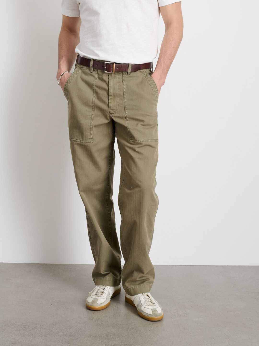 Field Pant In Herringbone #10