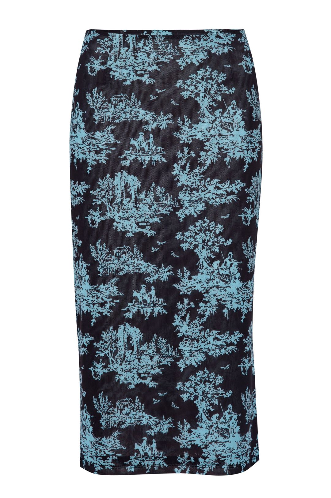 MONI SKIRT - CHOCOLATE TOILE