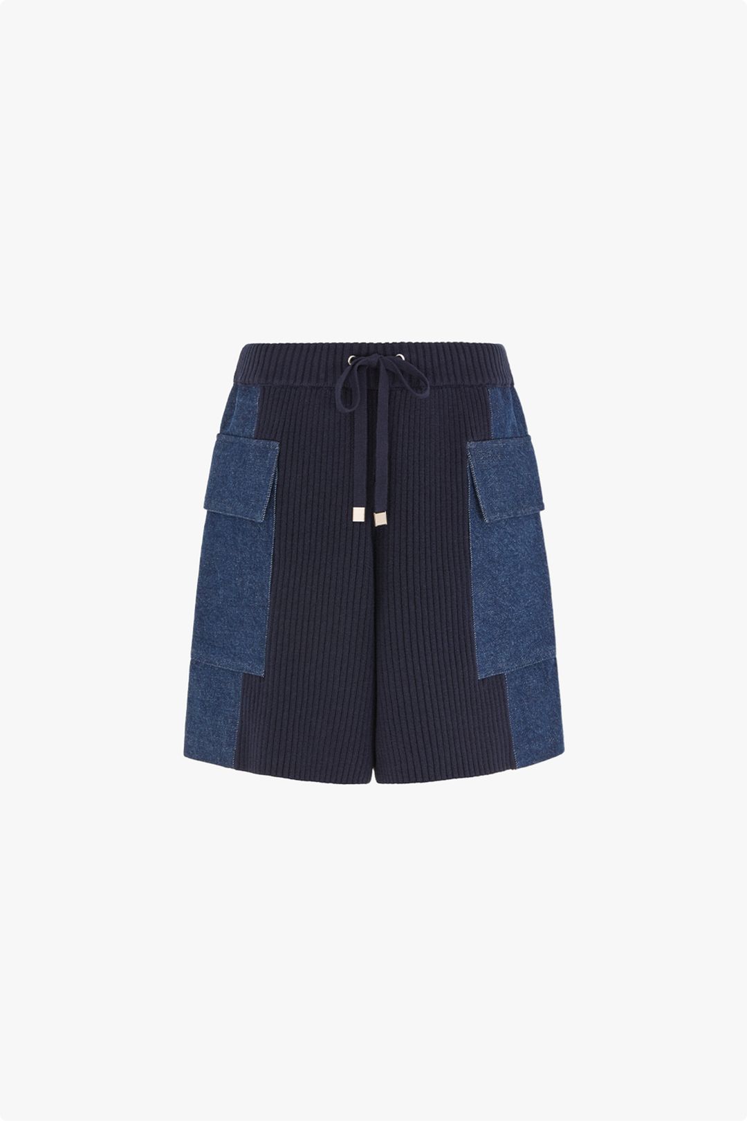 LB Tatum Denim Knitted Shorts #5